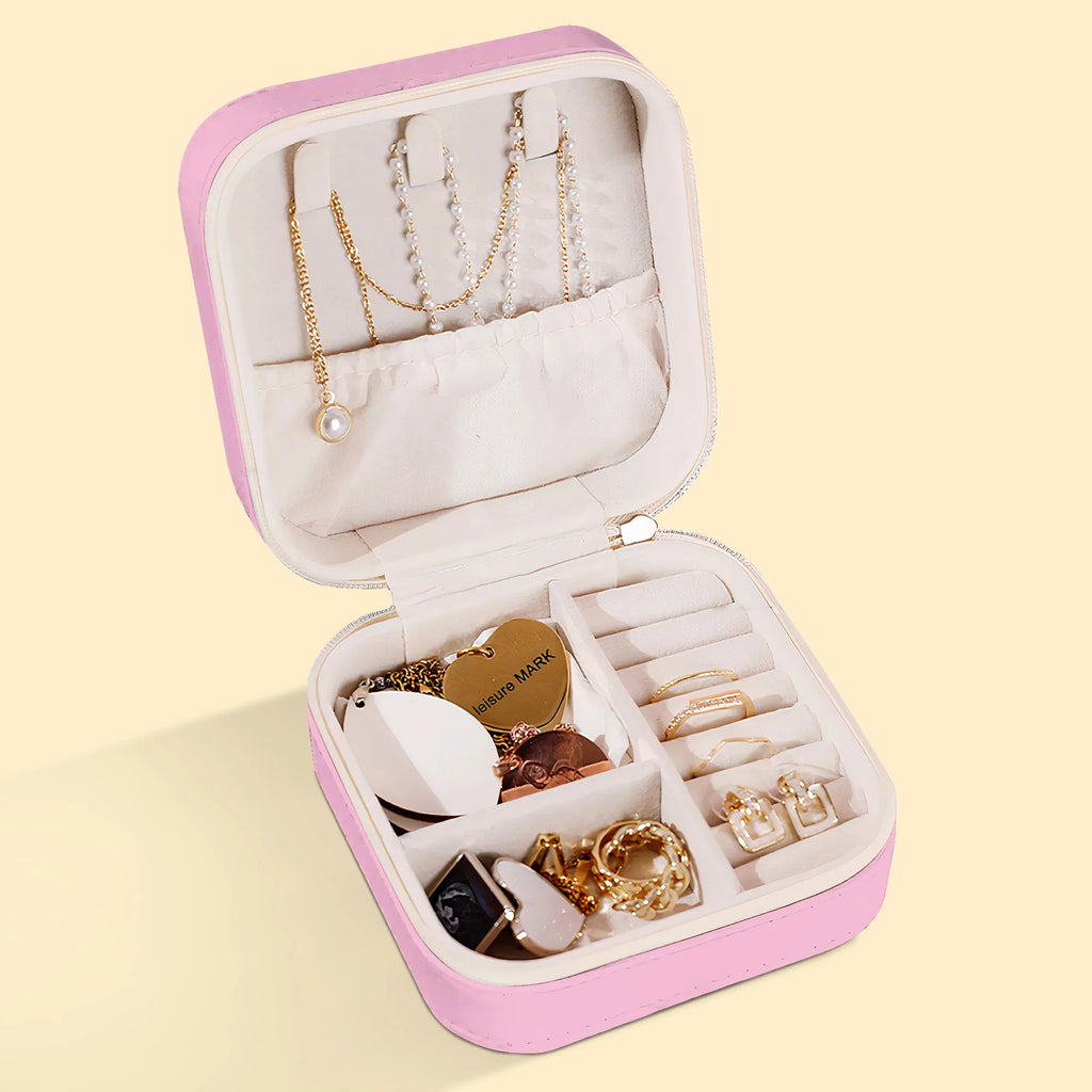 Custom Birth Flower & Name For Her, Daughter, Wife, Sister, Friend - Personalized Jewelry Box