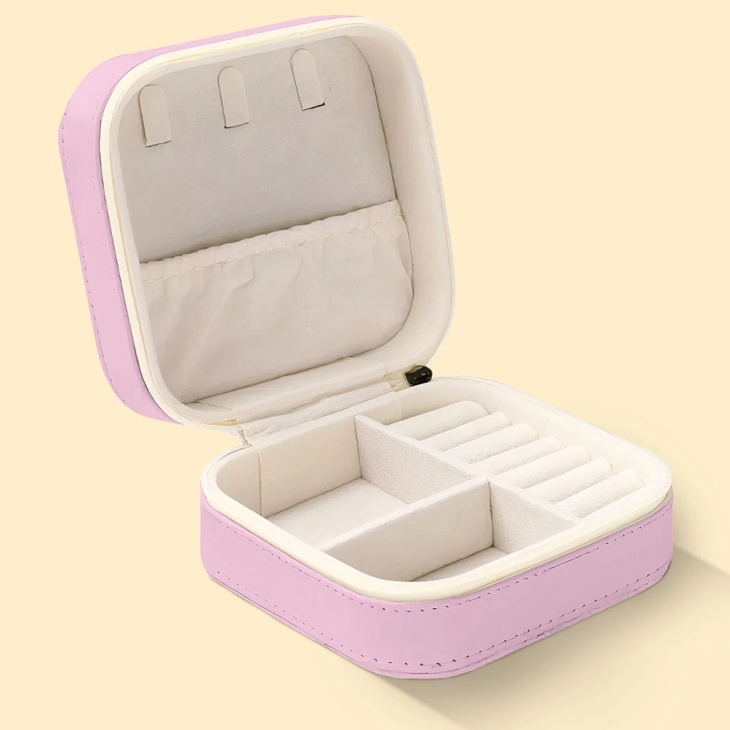 Custom Birth Flower & Name For Her, Daughter, Wife, Sister, Friend - Personalized Jewelry Box